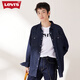 李維斯（Levi's）情侶款牛仔長(cháng)袖襯衫85745-0002 深藍色 S