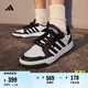 adidas ENTRAP休閑舒適運動板鞋少年感復(fù)古籃球鞋男女阿迪達(dá)斯   白色/黑色   41
