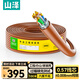山澤六類雙屏蔽千兆網線【0.57±0.008mm純銅】CAT6類8芯 工程家裝網絡POE監(jiān)控布線100米 SFTP-6100