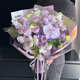 依醉美紫羅蘭蝴蝶蘭混搭紫玫瑰花束全國鮮花速遞同城送閨蜜女友生日 【主圖推薦】9朵海洋之歌蝴蝶蘭花束