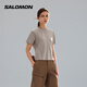 薩洛蒙（Salomon）女款 戶(hù)外運動(dòng)休閑舒適透氣跑步短袖T恤 TRACKLINE SS TEE 空靈棕 C24424 L 170/92A