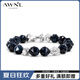 AWNL【送男友生日禮物】須彌星辰北歐M隕石手鏈?zhǔn)执p奢轉(zhuǎn)運(yùn)小眾 鷹眼石 XL碼 推薦手圍17-18CM