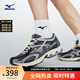 美津濃（MIZUNO）【W(wǎng)AVE ORION】 25年新款男女同款緩震支撐復(fù)古休閑跑步鞋 07/深灰色/米黃色/紫色/深藍(lán)色 41 (265mm)
