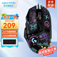 G502 HERO游戲鼠標(biāo)電競(jìng)有線鼠標(biāo)RGB帶配重宏編程機(jī)械usb鼠標(biāo)FPS吃雞cf/csgo送男友男生禮物 G502 HERO-送彩色防滑貼
