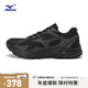 美津濃（MIZUNO）男女跑步運動(dòng)鞋 緩震透氣 網(wǎng)面拼接 反光標識 RACER S 42碼