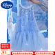 迪士尼（Disney）童裝愛莎公主裙女童裙子夏季薄款六一兒童表演服小女孩亮片魚尾裙 藍色艾莎 130 建議7~8歲（120-130cm）