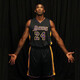 NBA VIBE湖人隊24號球衣23號密刺繡籃球服套裝背心運動訓練服的 黑色科比黑金刺繡套裝 XXL(170-190斤)