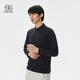 KOLON SPORT/可隆SECO長(zhǎng)袖POLO 男子戶外運(yùn)動(dòng)吸濕速干防曬UPF50+抗菌T恤 LHPT5AT825-BK 黑色 XL 180/100A