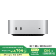 Apple/蘋果AI電腦/【10Gb 以太網】Mac mini迷你主機 M4銀色(10+10核) 16G 512G電腦主機Z1CG0002V