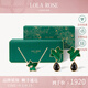 LOLA ROSE羅拉玫瑰常青藤飾品禮盒孔雀石項鏈耳環(huán)耳釘手鏈生日禮物送女朋友 【項鏈+耳墜】LR50038+LR60001