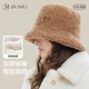 玖慕（JIUMU）帽子女秋冬季保暖漁夫帽盆帽女士冬帽水桶帽冬天女生防風(fēng)防寒帽