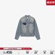 Levi's?SilverTab?25年春夏新款男士美式復古時尚牛仔夾克外套 淺藍色 004GI-0001 L