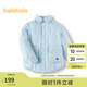 巴拉巴拉男童羽絨服冬裝襯衫式工裝外套拼接201424107118