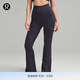 lululemon丨Groove Nulu? 女士超高腰喇叭褲 芯吸 LW5FIXA 夜幕黑 XS