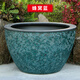 晟煦景德鎮睡蓮荷花盆缸花盆陶瓷特大號室外種樹(shù)盆景大花盆庭院養魚(yú)缸 蜂窩藍 陶瓷 x 直徑73cm高52cm【底部無(wú)孔