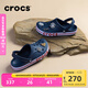 卡駱馳crocs七夕情人節(jié)禮物洞洞鞋貝雅卡駱班輕便耐磨一腳蹬休閑鞋|205089 深藍(lán)/辣椒紅-4CC 41 /42(260mm)