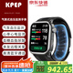 KPEP【醫(yī)療旗艦】高精準(zhǔn)氣囊測(cè)血壓手表評(píng)估尿酸血糖手表健康監(jiān)測(cè)心率血氧睡眠藍(lán)牙通話送父母健康手表 黑色 【方形屏幕】氣泵血壓健康手表