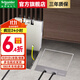 施耐德地插座隱藏式防水地面插座 不銹鋼嵌入式五孔地插 (帶底盒）