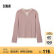 森馬（Semir）森馬毛衣女短款假兩件含羊毛針織衫24冬新款保暖內(nèi)搭109724107015