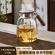 WCZ【德國品牌】高硼硅玻璃茶壺冷水壺泡茶專用家用冷水壺客廳涼水壺 【小號】六角冷水壺1700ml（耐高溫120°）