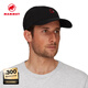 猛犸象（MAMMUT）Baseball 男女戶外休閑時尚遮陽透氣鴨舌帽棒球帽 黑色印花 L-XL
