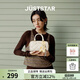 歐時納（JUST STAR）華夫波士頓包包女款2025年新款手提包輕奢侈單肩斜挎包通勤枕頭包 奶油白+贈掛飾 時尚高端品牌生日禮物女