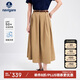 Navigare意大利小帆船女涼感防曬半身裙休閑簡(jiǎn)約A字裙2312875506 砂 XL 