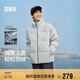 森馬（Semir）輕松羽絨|羽絨服男防潑水防風(fēng)外套情侶面包服冬保暖101724113201