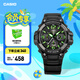 卡西歐（CASIO） SPORT MCW-100H休閑時尚運動男士手表石英手表 MCW-100H-3AVPF-100米防水