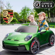星辰皓正版保時(shí)捷911GT3兒童電動(dòng)車(chē)四輪雙座超大玩具車(chē)可坐小孩遙控汽車(chē) 保時(shí)捷911GT3-烤漆綠24V+遙控+MP3播放器 搖擺+輕音電機+皮座椅