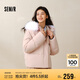 森馬（Semir）羽絨服女毛領(lǐng)連帽保暖簡約2024冬防水防風(fēng)面包服寬松109724113014
