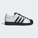 阿迪達斯 （adidas）三葉草男鞋女鞋板鞋秋季新款情侶經(jīng)典貝殼低幫學(xué)生百搭休閑小白鞋 白色/黑色/KK 40.5 鞋內長(cháng)250mm