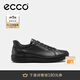 愛(ài)步（ECCO）休閑板鞋男 2025年新款輕便軟底平底鞋休閑鞋男 柔酷7號(hào)470824 黑色47082451052 41