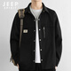 JEEP SPIRIT吉普襯衫男秋季休閑長(zhǎng)袖工裝外套男寬松百搭?yuàn)A克上衣新款男裝