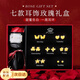 中國(guó)黃金（CHINA GOLD）一周黃金耳釘女士足金耳環(huán)耳飾套裝禮盒七夕情人節(jié)生日禮物送女友 足金一周耳釘套裝禮盒