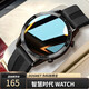 華為為手機WATCH gt5智能手表男士打電話測血壓心率健康運動手環(huán) 02黑膠[一鍵接打電話+高性能] 血糖血壓血脂尿酸心率通話