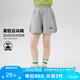 左西女童運動短褲2025新款夏季兒童純棉五分褲夏裝褲子潮 玫粉色 150