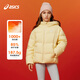 亞瑟士（asics）ASICS/亞瑟士童裝25年冬季中大童寬松短款泡芙羽絨服外套輕薄舒適