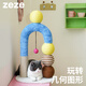 ZEZE貓抓板立式麻繩貓抓柱貓抓板抓球不掉屑可愛貓玩具貓咪用品