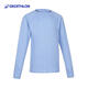 迪卡儂男女童防曬冰感速干衣多巴胺運動(dòng)T恤 天藍115cm 5145186
