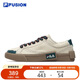 FILA FUSION斐樂潮牌帆布鞋2025春夏男鞋POP時(shí)尚休閑鞋低幫板鞋