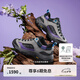 KOLON SPORT/可隆MOVE徒步鞋 男女同款GTX防水止滑耐磨V底戶外鞋 LUFG5AN042-BK 紫色 225mm 36 2/3
