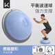 Keep平衡波速球加厚半圓平衡球普拉提健身塑形家用拉力繩 海洋藍(lán)
