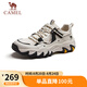 駱駝（CAMEL）山城貓爪戶外登山透氣休閑運(yùn)動徒步鞋男七夕 G15M342054 白/黑 42