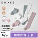 嫚熙（EMXEE）嬰兒襪子防蚊襪新生兒寶寶長(zhǎng)筒襪夏季薄款過(guò)膝透氣男女童襪加厚新 薔薇粉+青苔+白色 3雙 0-6月 （建議腳長(zhǎng)10-12cm）