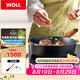WOLL德國(guó)進(jìn)口不粘平底鍋無(wú)涂層無(wú)油煙牛排煎鍋電磁爐平底鍋