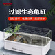 Barbarous Growth烏龜缸帶曬臺(tái)生態(tài)養(yǎng)龜缸烏龜爬寵飼養(yǎng)箱專用養(yǎng)烏龜盆龜箱中號(hào)裸缸