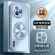 及派紅米k80至尊版手機殼磁吸散熱支架新款小米 REDMI K80保護套磨砂鏡頭全包防摔k80pro男女款后殼 【遠峰藍 升級磁吸支架】四邊散熱 加固防摔 紅米K80至尊版