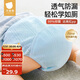 貝肽斯尿布嬰兒純棉可水洗紗布訓(xùn)練褲隔尿戒尿不濕24-36斤110碼 2條裝