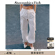 ABERCROMBIE & FITCH女裝25春夏美式baggy風(fēng)中腰寬松工裝褲休閑褲長(zhǎng)褲KI156-4131 奶油色 S 165/72A標(biāo)準(zhǔn)版